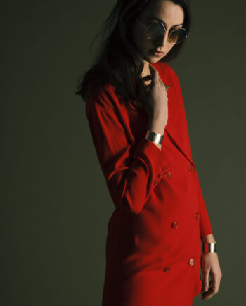 Maika Dress Jacket red