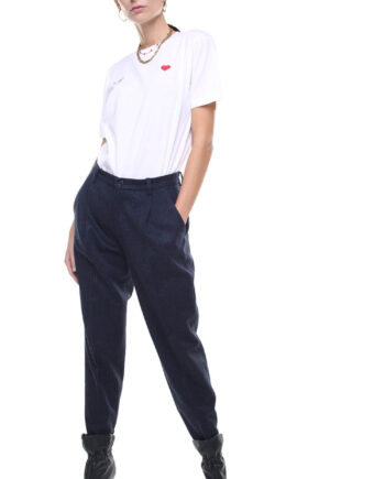 Jane trousers wool and cashmere w/ removable suspenders