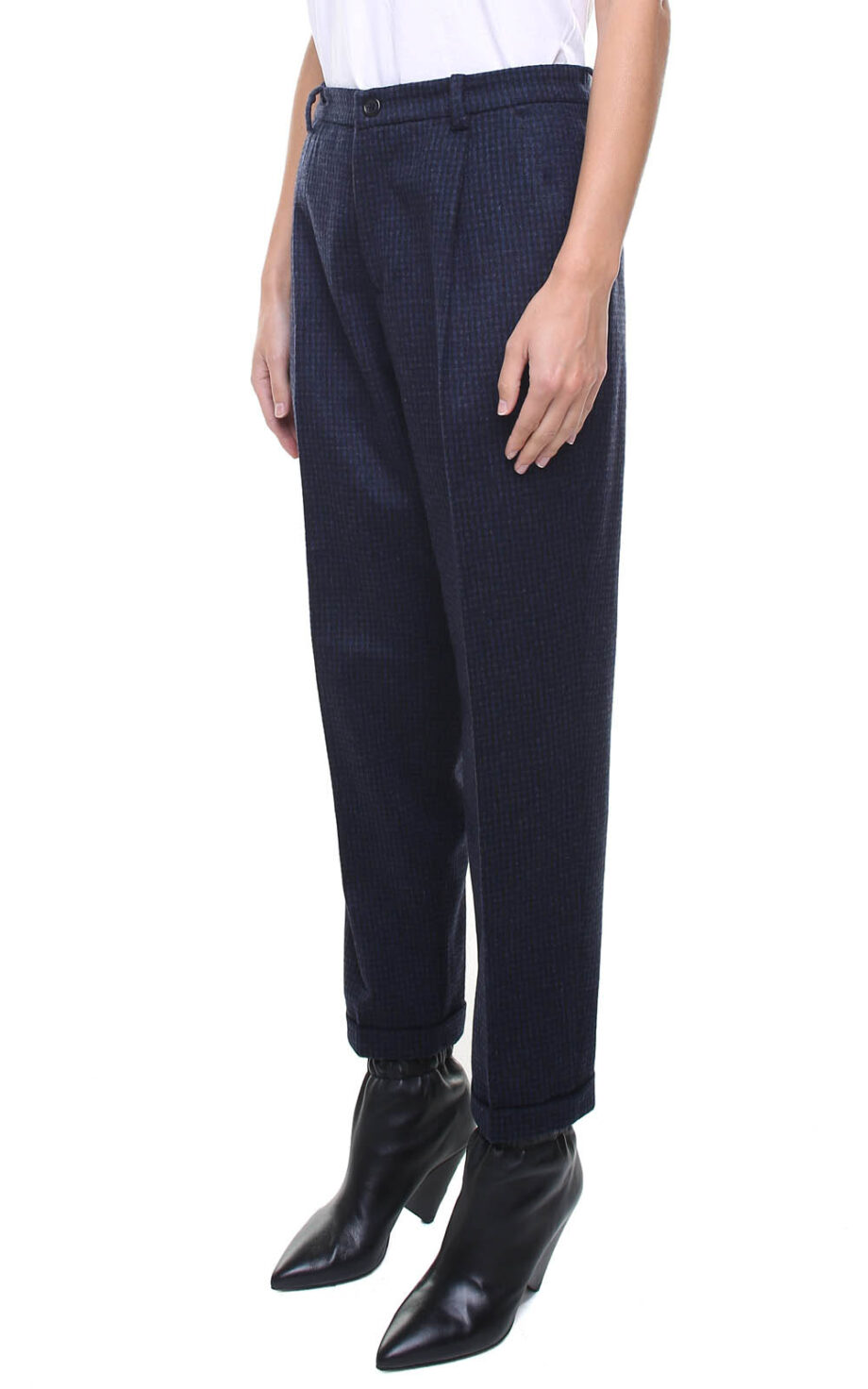 Jane trousers wool and cashmere w/ removable suspenders