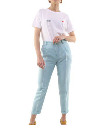 Jane trousers w/ removable suspenders baby blue