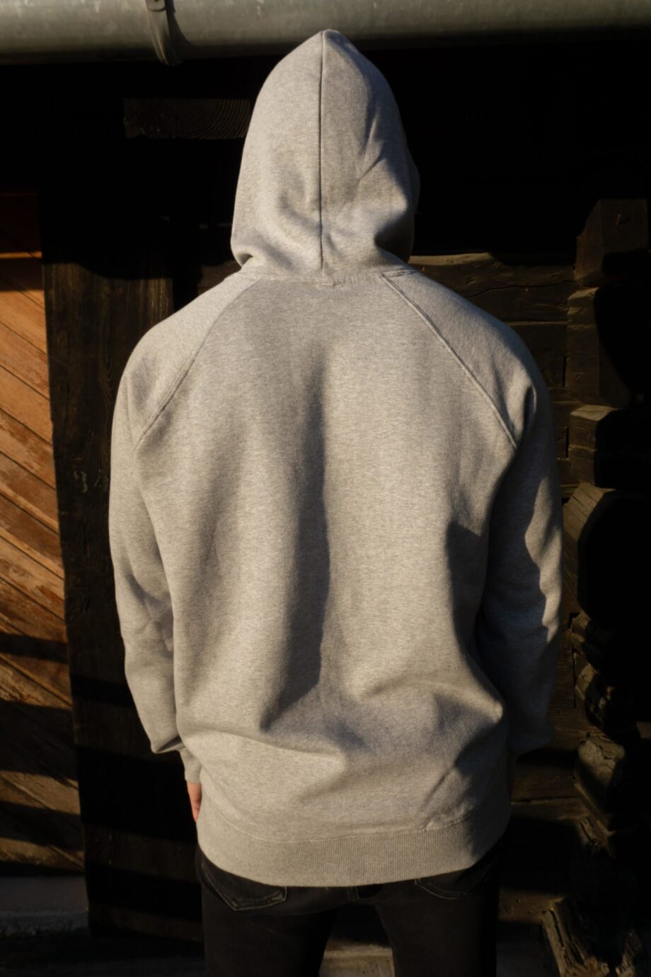 Piña hoodie grey
