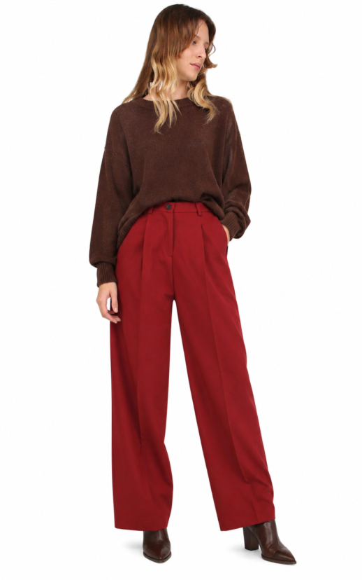 Isabel pants dark Red