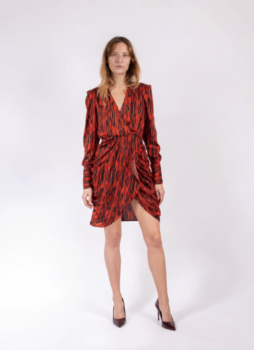 Nina Dress red